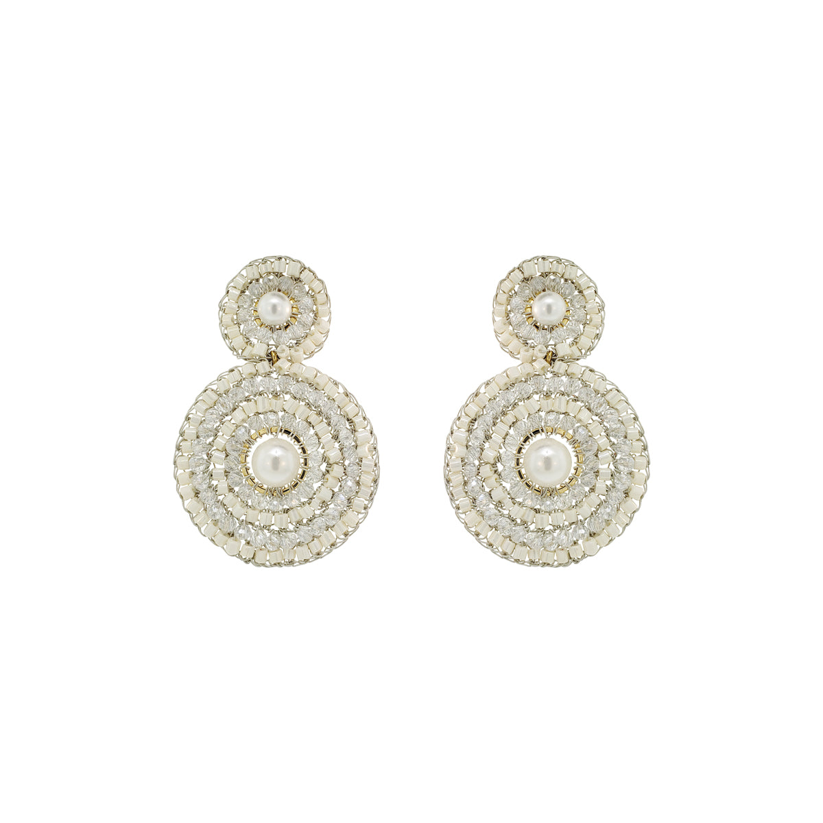 Mandala-Raffia-Beige-Gold-Gia-Duo-Handmade-Crochet-Earrings-18k-gold-filled-wire-hypoallergenic-lightweight-statement-soul-collection