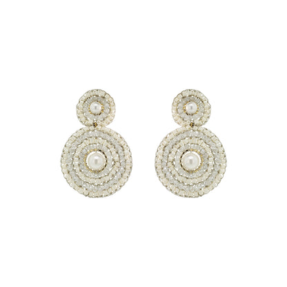 Mandala-Raffia-Beige-Gold-Gia-Duo-Handmade-Crochet-Earrings-18k-gold-filled-wire-hypoallergenic-lightweight-statement-soul-collection
