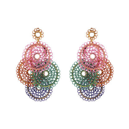 Mesh-Mandala-Green-Pink-Purple-Orange-Juliette-Maxi-Chandelier-Handmade-Crochet-Earrings-18k-gold-filled-wire-hypoallergenic-lightweight-statement-brazilian-soul-collection