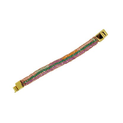 Narrow-Classic-Geometric-Green-Pink-Purple-Orange-Ziggy-Handmade-Crochet-Bracelet-18k-gold-filled-wire-hypoallergenic-lightweight-statement-brazilian-soul-collection
