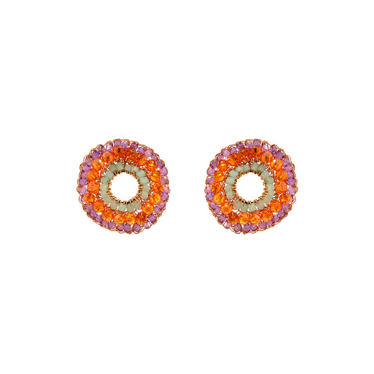 Open-Mandala-Green-Pink-Purple-Orange-Gold-Gush-Post-Handmade-Crochet-Earrings-18k-gold-filled-wire-hypoallergenic-lightweight-statement-brazilian-soul-collection