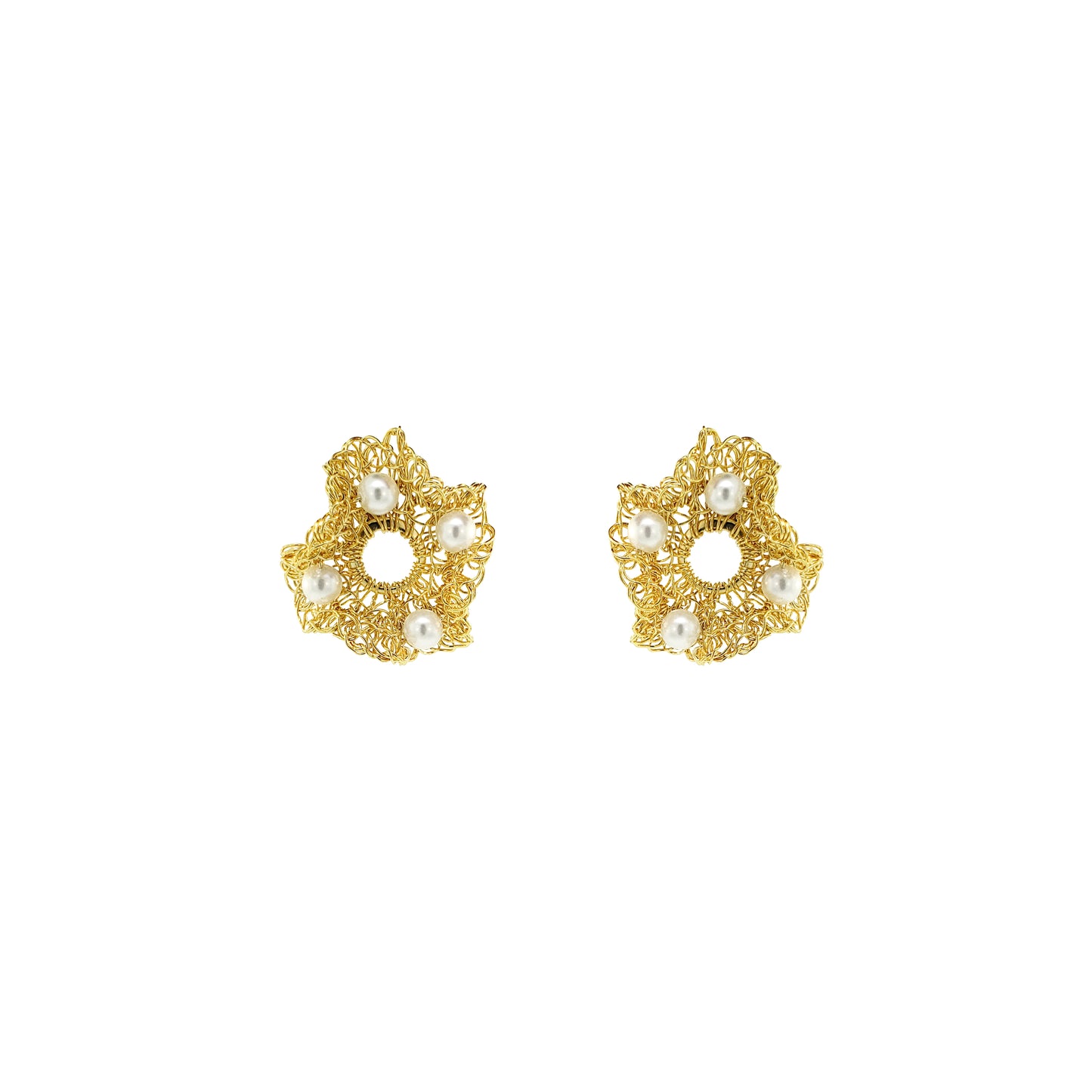 handmade-crochet-drop-with-unique-design-18k-gold-filled-wire-hypoallergenic-lightweight-statement