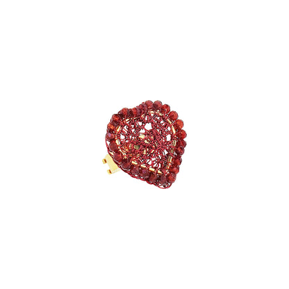 handmade-crochet-heart-shape-ring-earrings-18k-gold-filled-wire-hypoallergenic-lightweight-statement-valentines-drop-collection-red-necklace-set