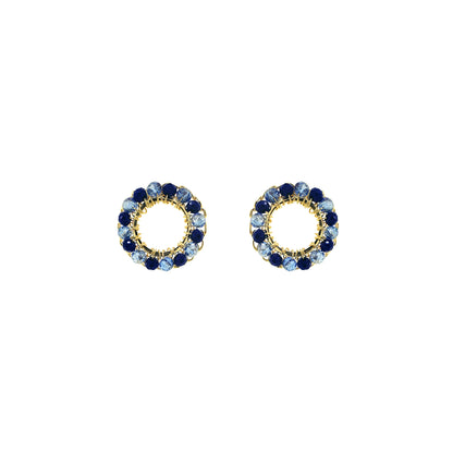 Circle-Blue-Gold-Molly-Handmade-Crochet-Earrings-18k-gold-filled-wire-hypoallergenic-lightweight-statement-soul-collection