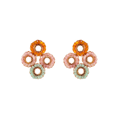 Small-Post-Circle-Green-Pink-Purple-Orange-Gold-Clubs-Handmade-Crochet-Earrings-18k-gold-filled-wire-hypoallergenic-lightweight-statement-brazilian-soul-collection