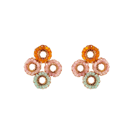 Small-Post-Circle-Green-Pink-Purple-Orange-Gold-Clubs-Handmade-Crochet-Earrings-18k-gold-filled-wire-hypoallergenic-lightweight-statement-brazilian-soul-collection