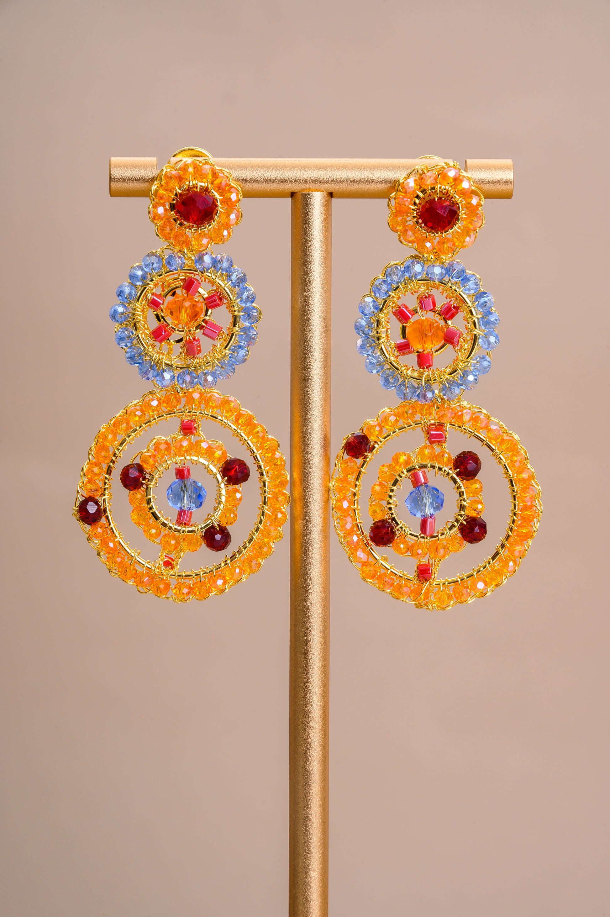 handmade-crochet-earrings-hoops-and-floral-studs-18k-gold-filled-wire-hypoallergenic-lightweight-handmade-jewelry-statement-earrings-for-women-soul-collection-brazilian