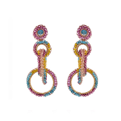 Candy Color Mix Grace Handmade Earrings