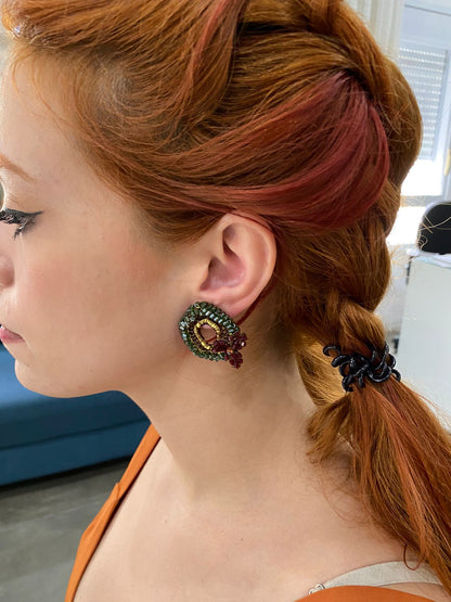 Cute Handmade Savage Post Earrings