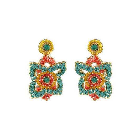 Summer Vibe Mix Mermaid Duo Handmade Earrings