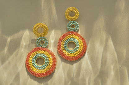 Summer Vibe Mix Gia Handmade Crochet Earrings