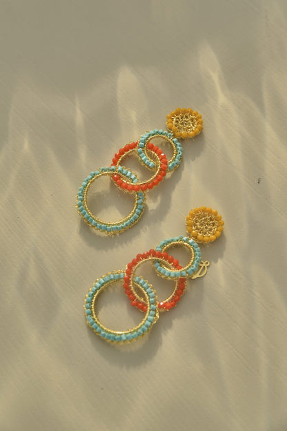 Summer Vibe Mix Olympia Handmade Crochet Earrings