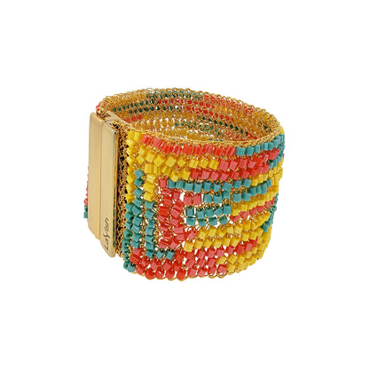 Summer Vibe Mix Signature Handmade Crochet Bracelet