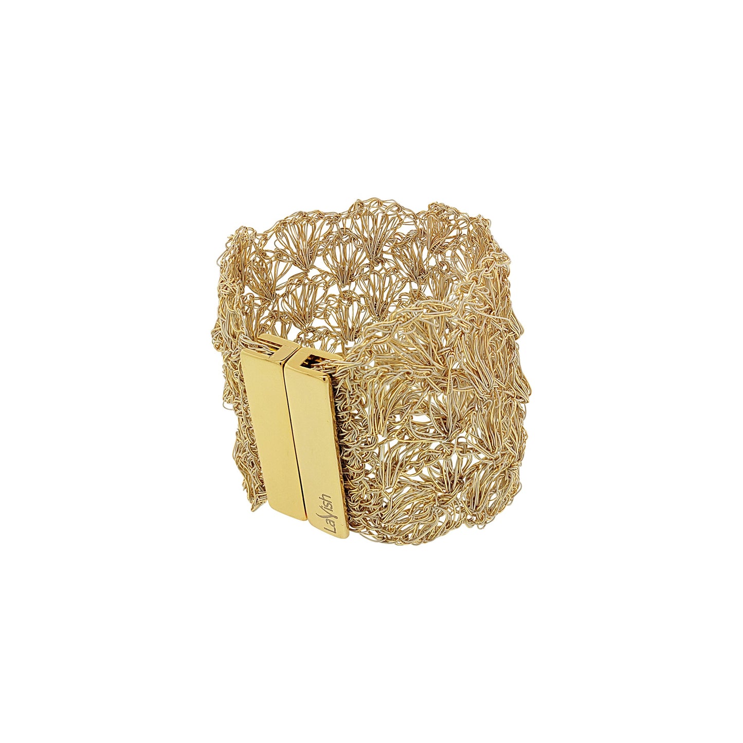 All Vintage Gold Shells Maxi Handmade Bracelet