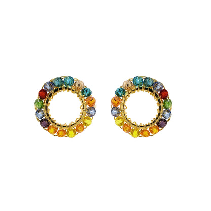 Multicolor Molly Handmade Crochet Earrings