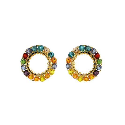 Multicolor Molly Handmade Crochet Earrings