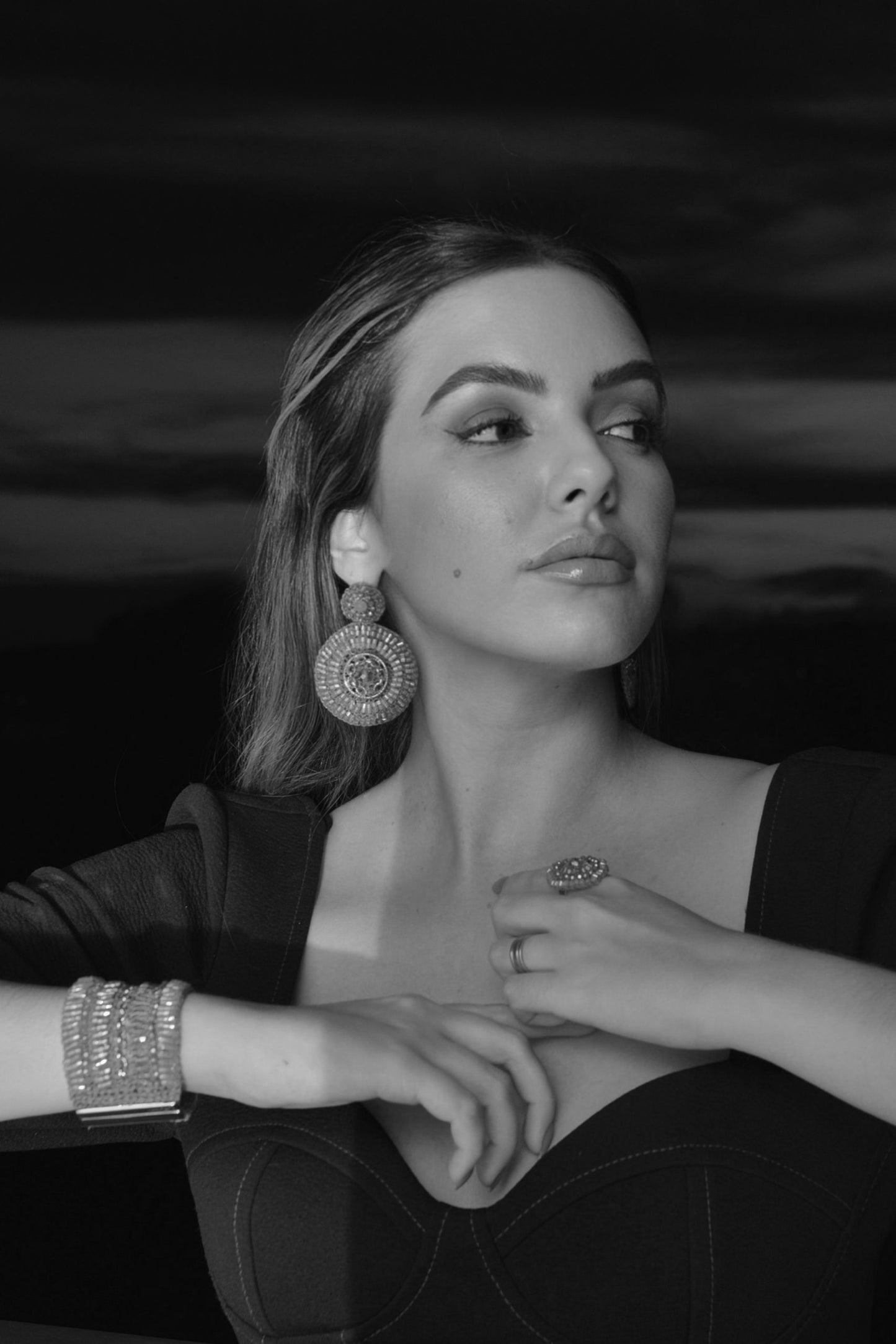 Summer Vibe Mix Ripples Handmade Crochet Earrings