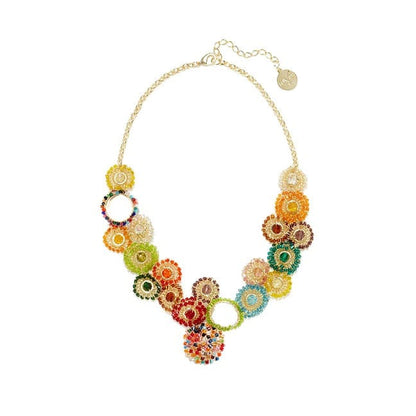 Multicolor Patchwork Handmade Necklace