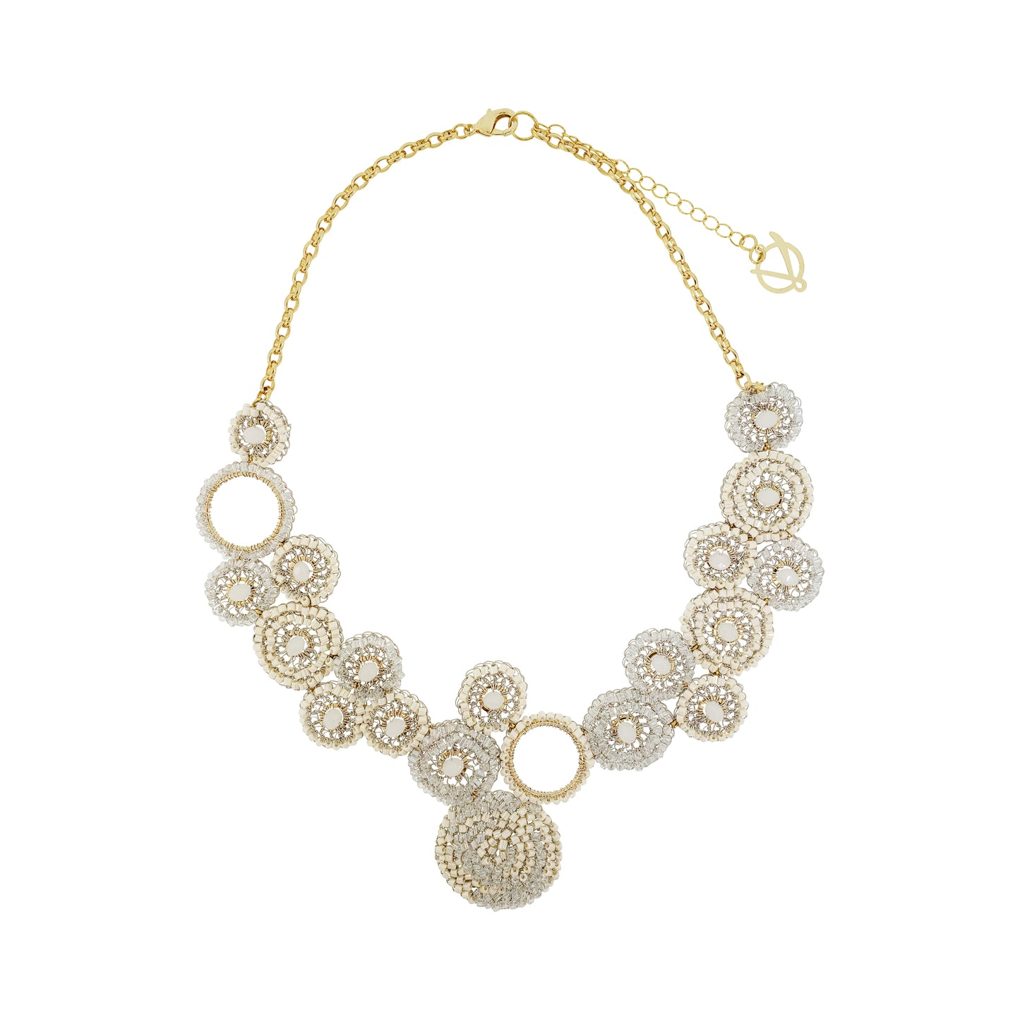 pachwork-raffia mix-gold-handmade-crochet-18k-gold-filled-wire-luxury-jewelry-necklace-patchwork