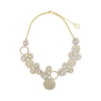 pachwork-raffia mix-gold-handmade-crochet-18k-gold-filled-wire-luxury-jewelry-necklace-patchwork