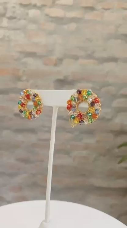 Multicolor Zoe Handmade Earrings