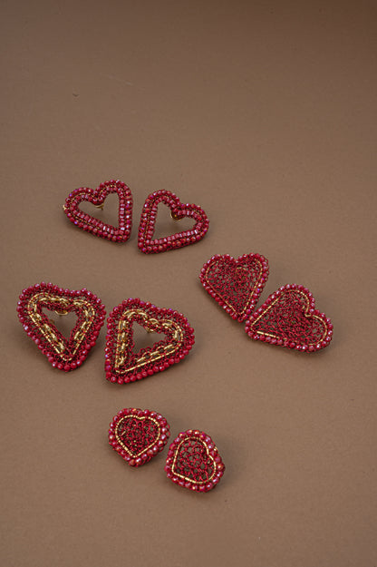 red-gold-amour-open-posts-handmade-crochet-earrings-heart