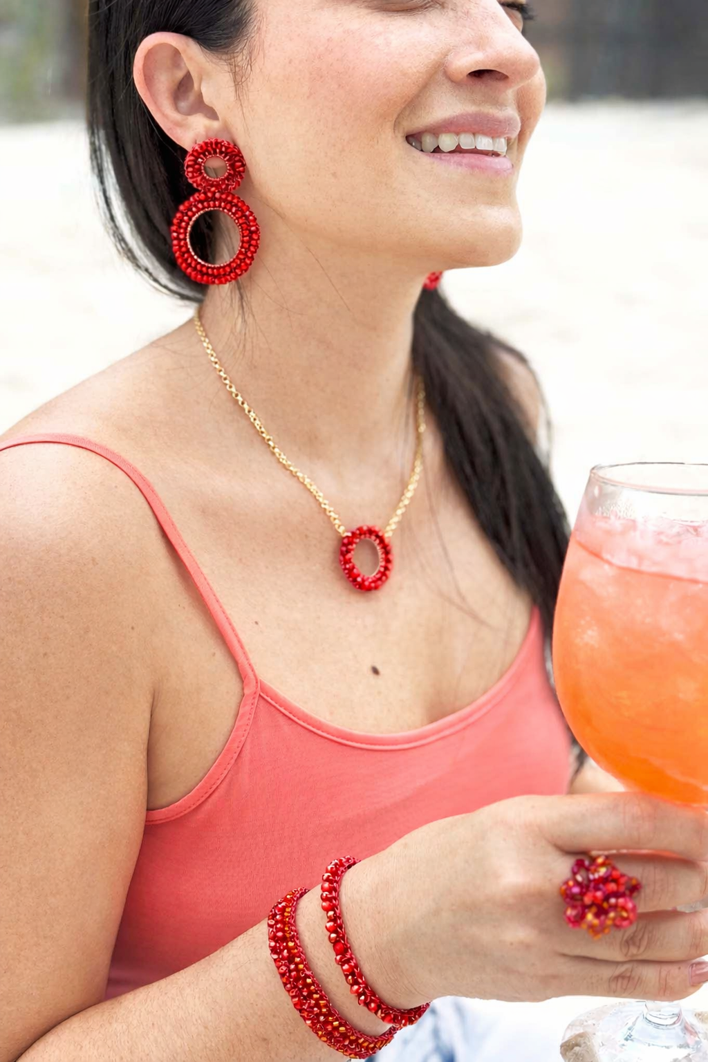 red-velvet-mix-nyx-handmade-crochet-earrings-18k-gold-filled-wire-luxury-designer-statement-jewelry-ear-set