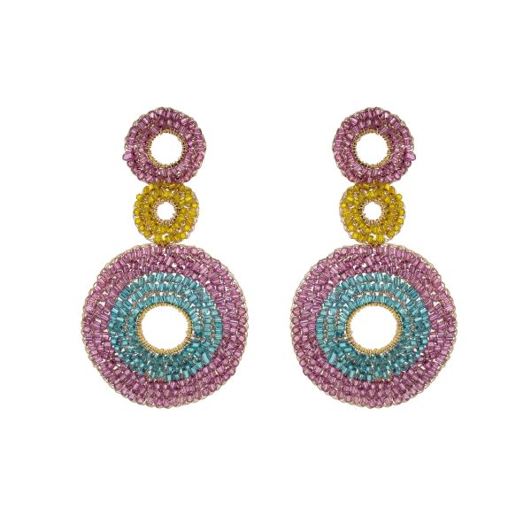 Candy Color Gia Handmade Crochet Earrings